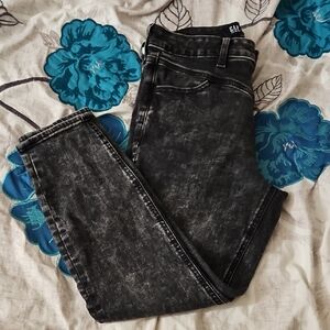 GAP Women's High Rise Seamed Jeggings With Washwell In Gray Love